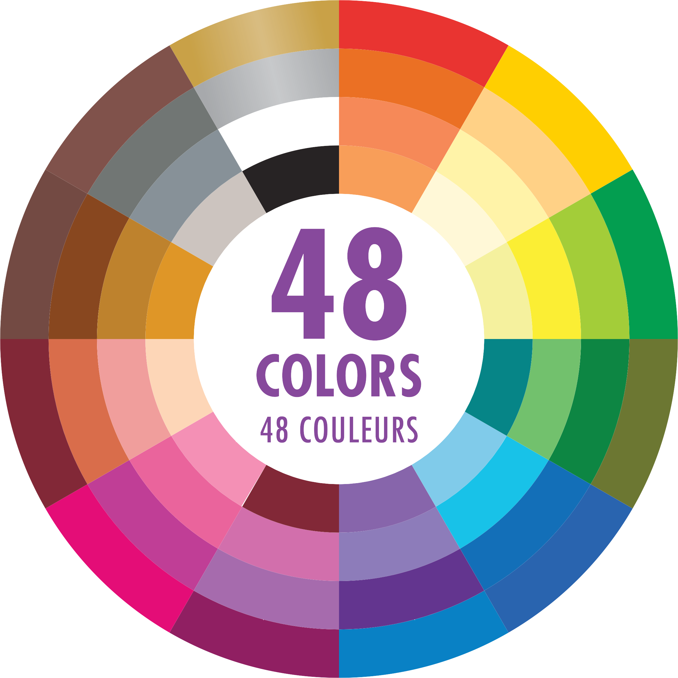 Studio Series Colored Pencils (Set of 48)