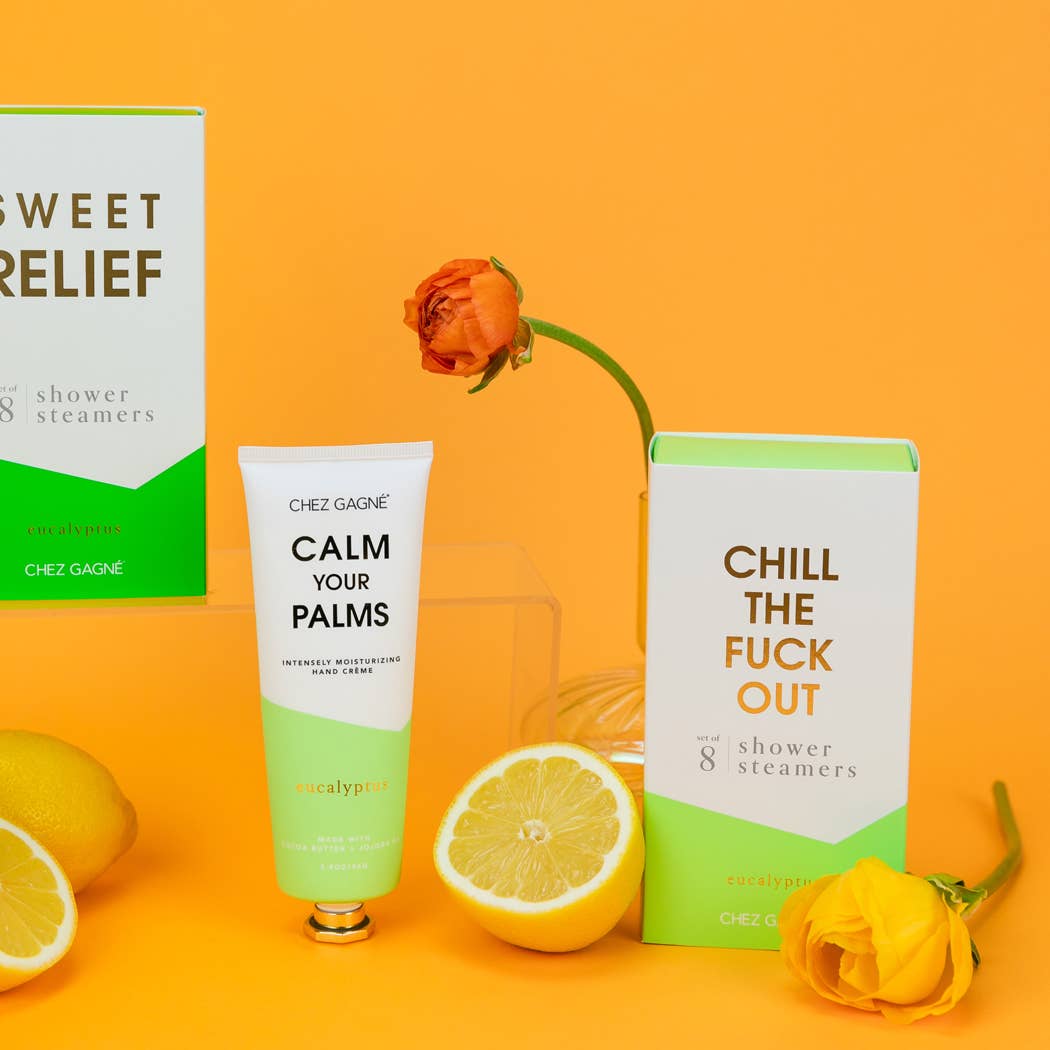 Calm Your Palms - Eucalyptus - Clean + Vegan Hand Crème - 3.4oz