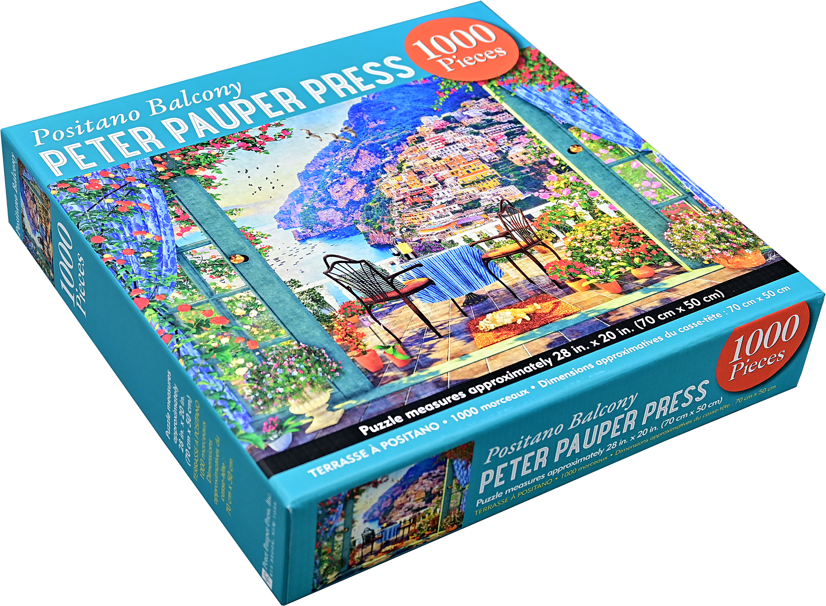 Positano Balcony 1000 Piece Jigsaw Puzzle