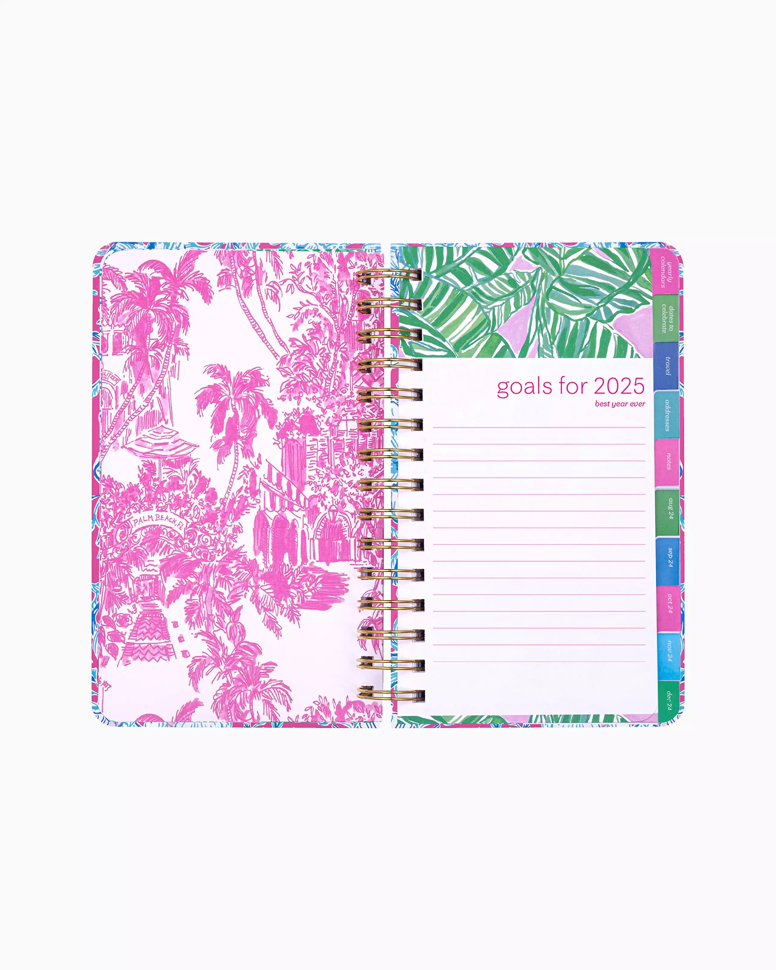 Lilly Pulitzer Medium 17-Month Agenda 2024-2025