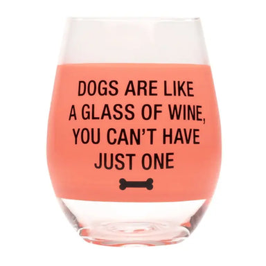 You Can't Just Have One Wine Glass