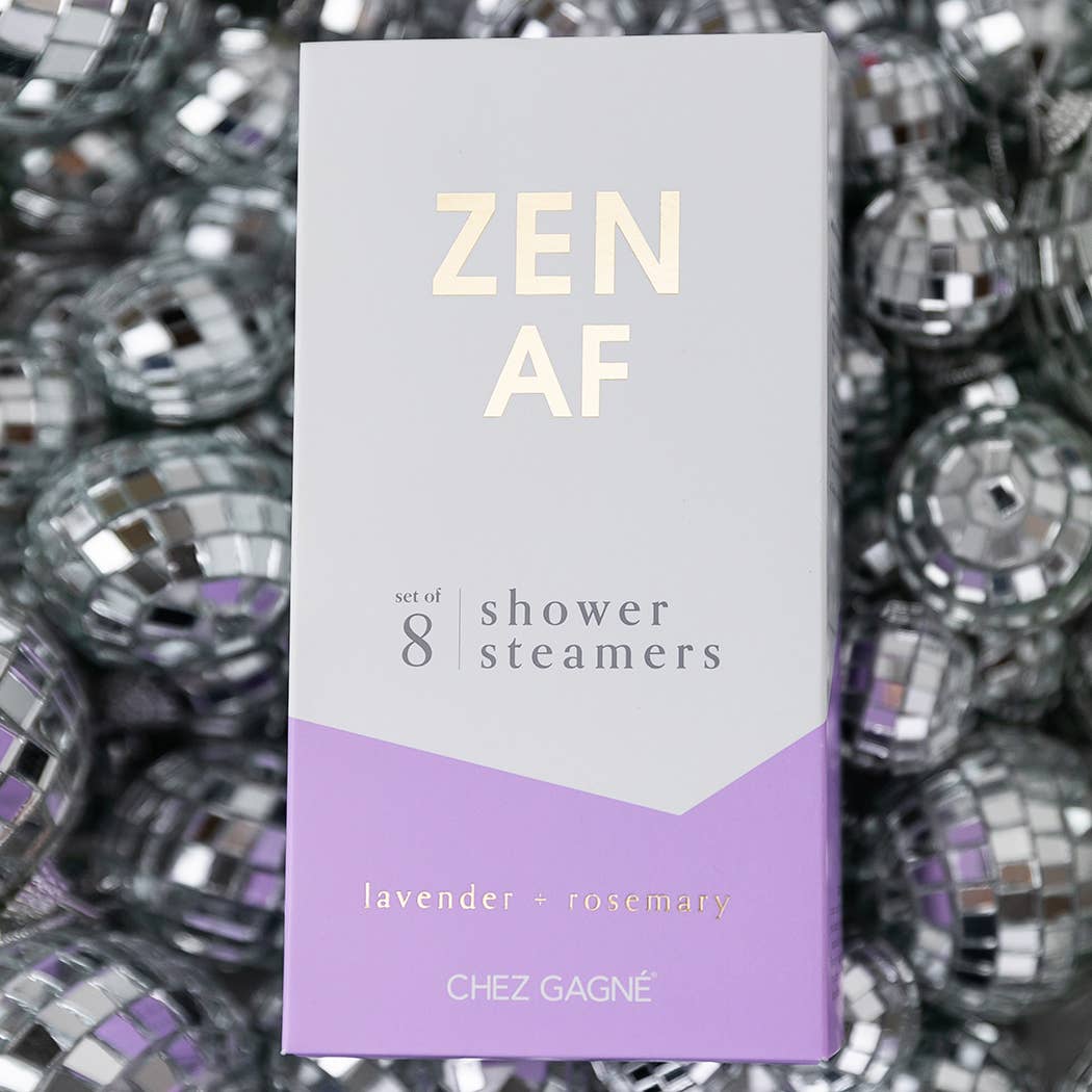 Zen AF - Aromatherapy Shower Steamers - Lavender - Set of 8