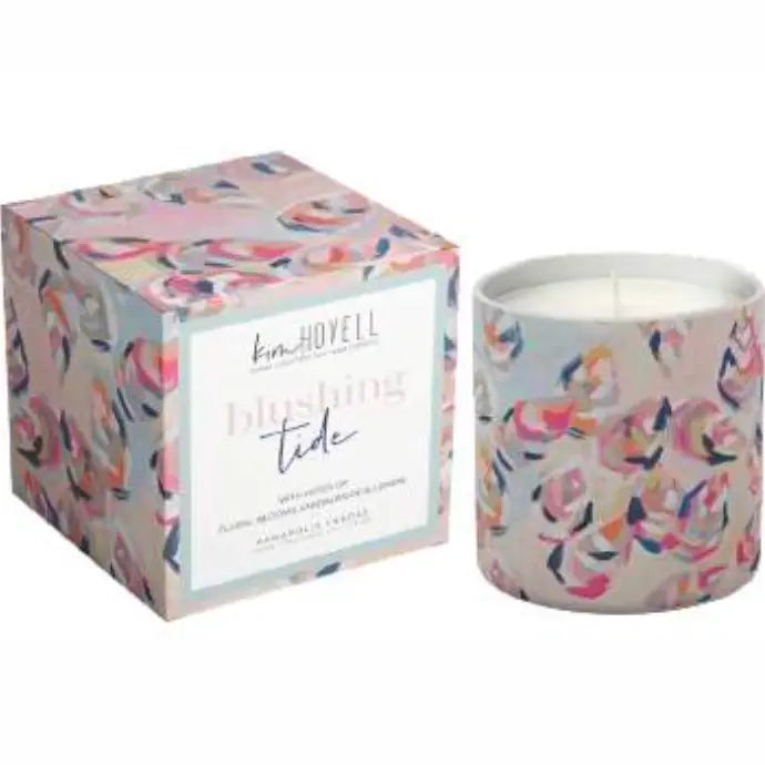 Blushing Tide 8oz Candle - Kim Hovell Collection