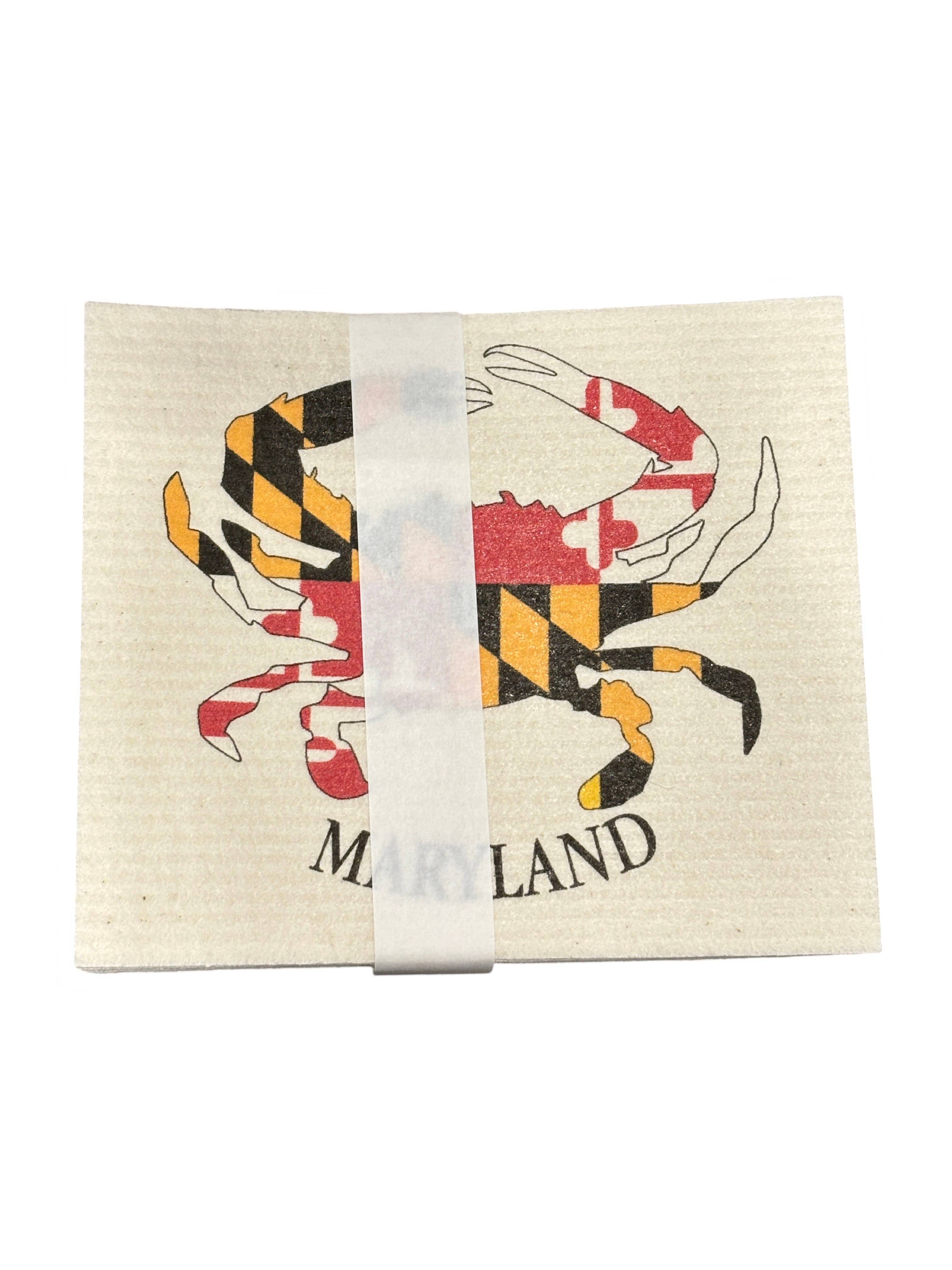Maryland Crab Swedish Towel