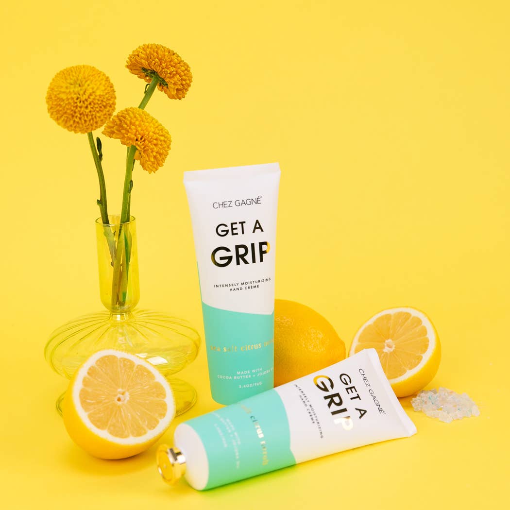 Get A Grip - Sea Salt, Citrus & Neroli - Vegan Hand Crème - 3.4oz