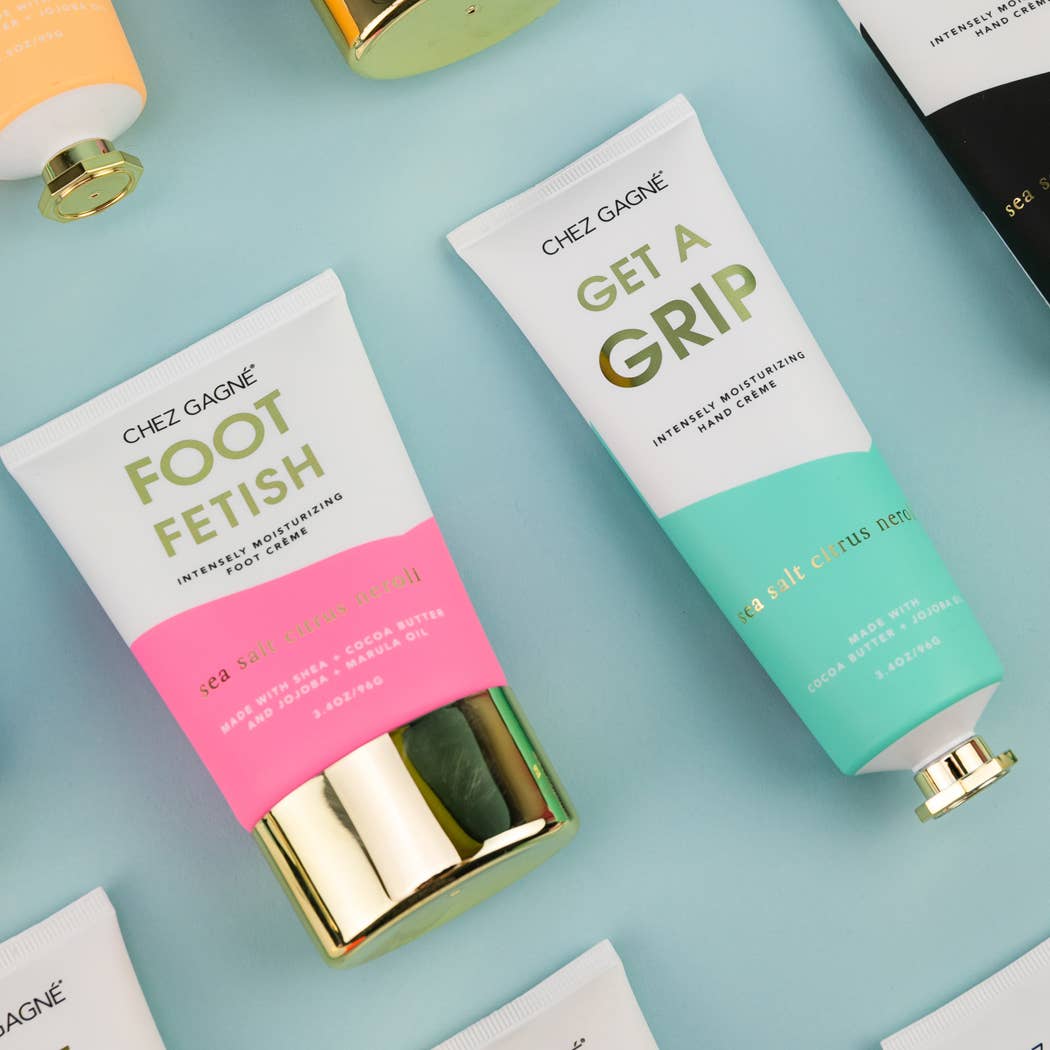 Foot Fetish - Clean + Vegan Foot Crème - Sea Salt Citrus + Neroli - 3.4oz