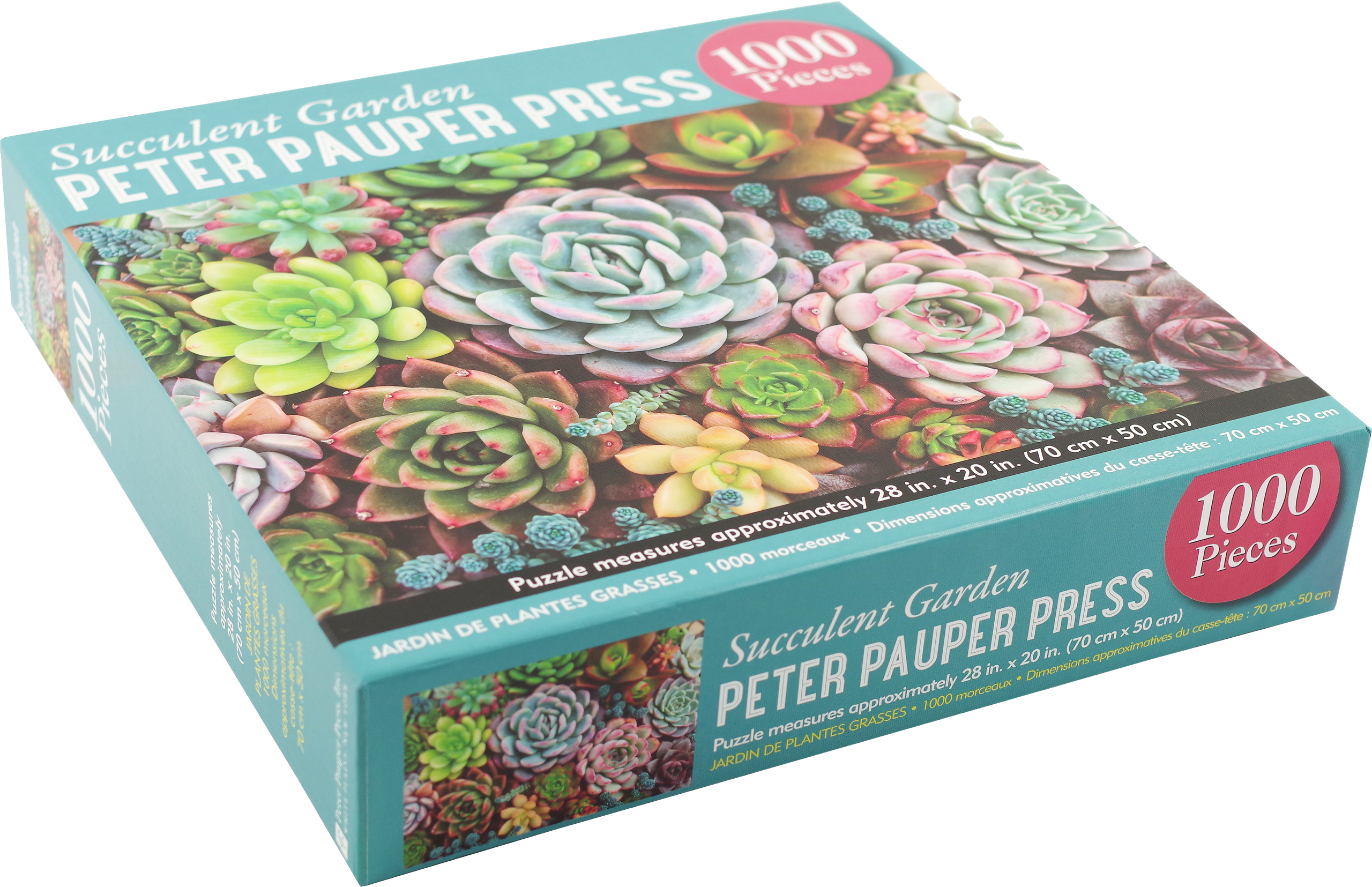 Succulent Garden 1000 Piece Jigsaw Puzzle