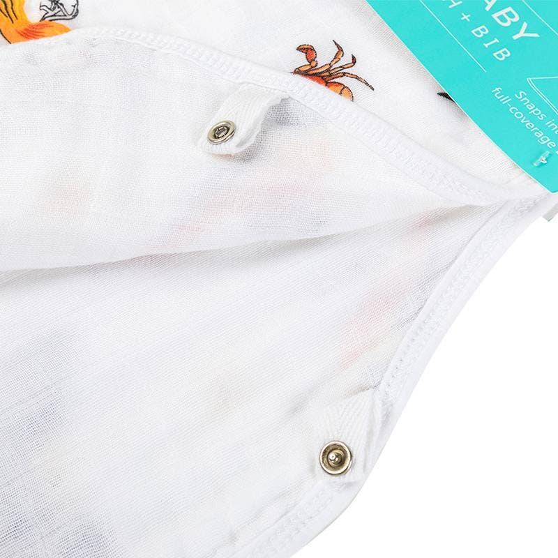 Baby Burp Cloth & Bib Combo: Maryland Baby