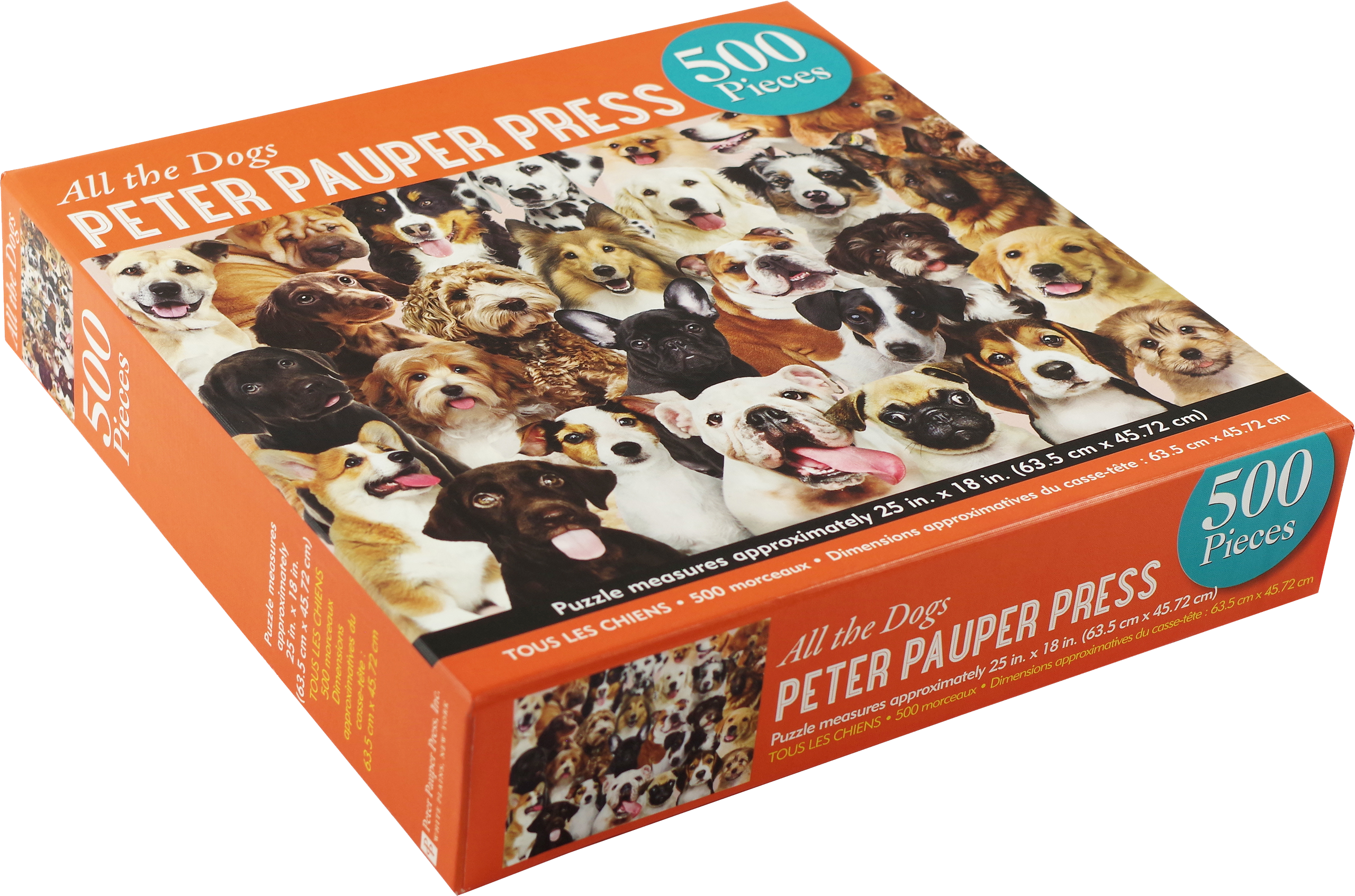 All the Dogs 500 Piece Jigsaw Puzzle