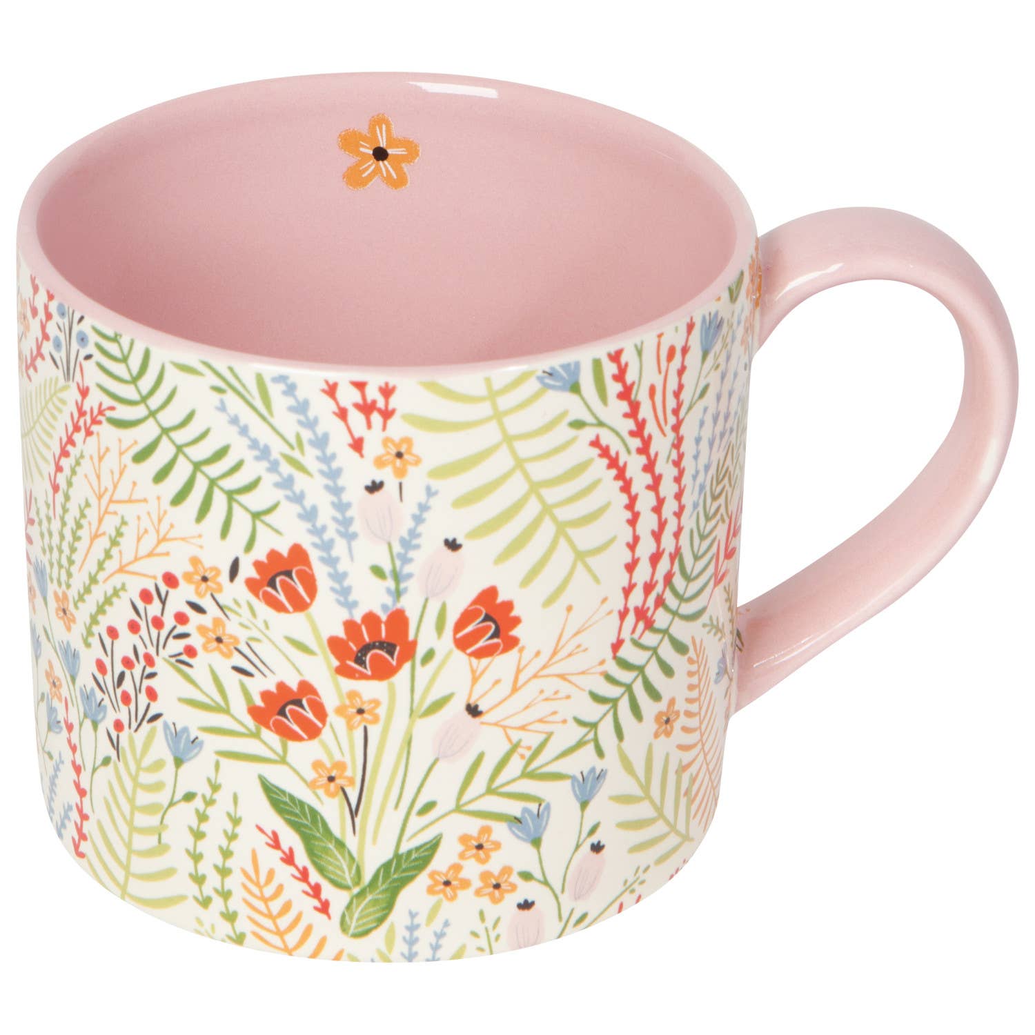 Bouquet Mug in a Box: Multi-Colored