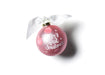 Pink Baby's First Christmas Ornament