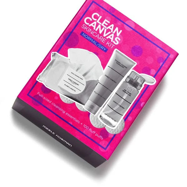 Clean Canvas Skincare Kit, Normal/Dry