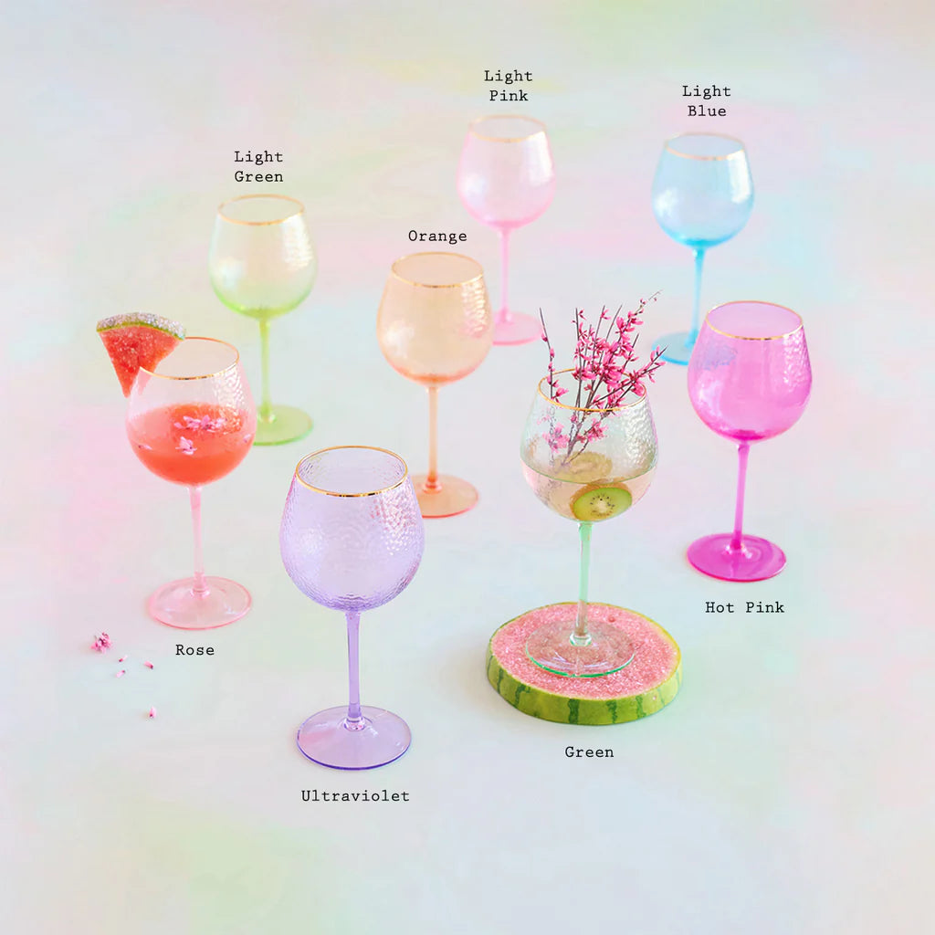 Rainbow Wine Glasses