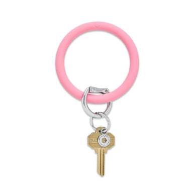 Silicone Key Ring, Cotton Candy