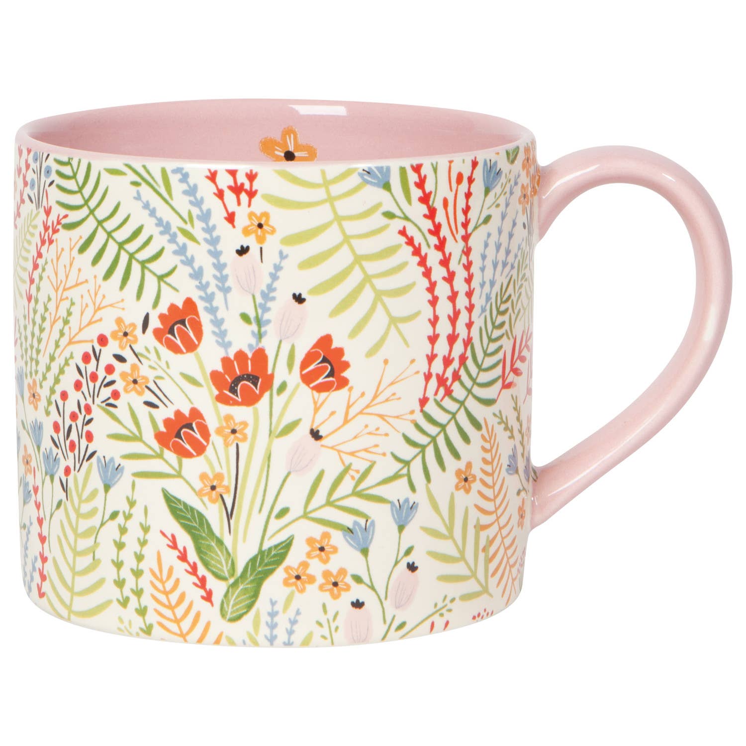 Bouquet Mug in a Box: Multi-Colored