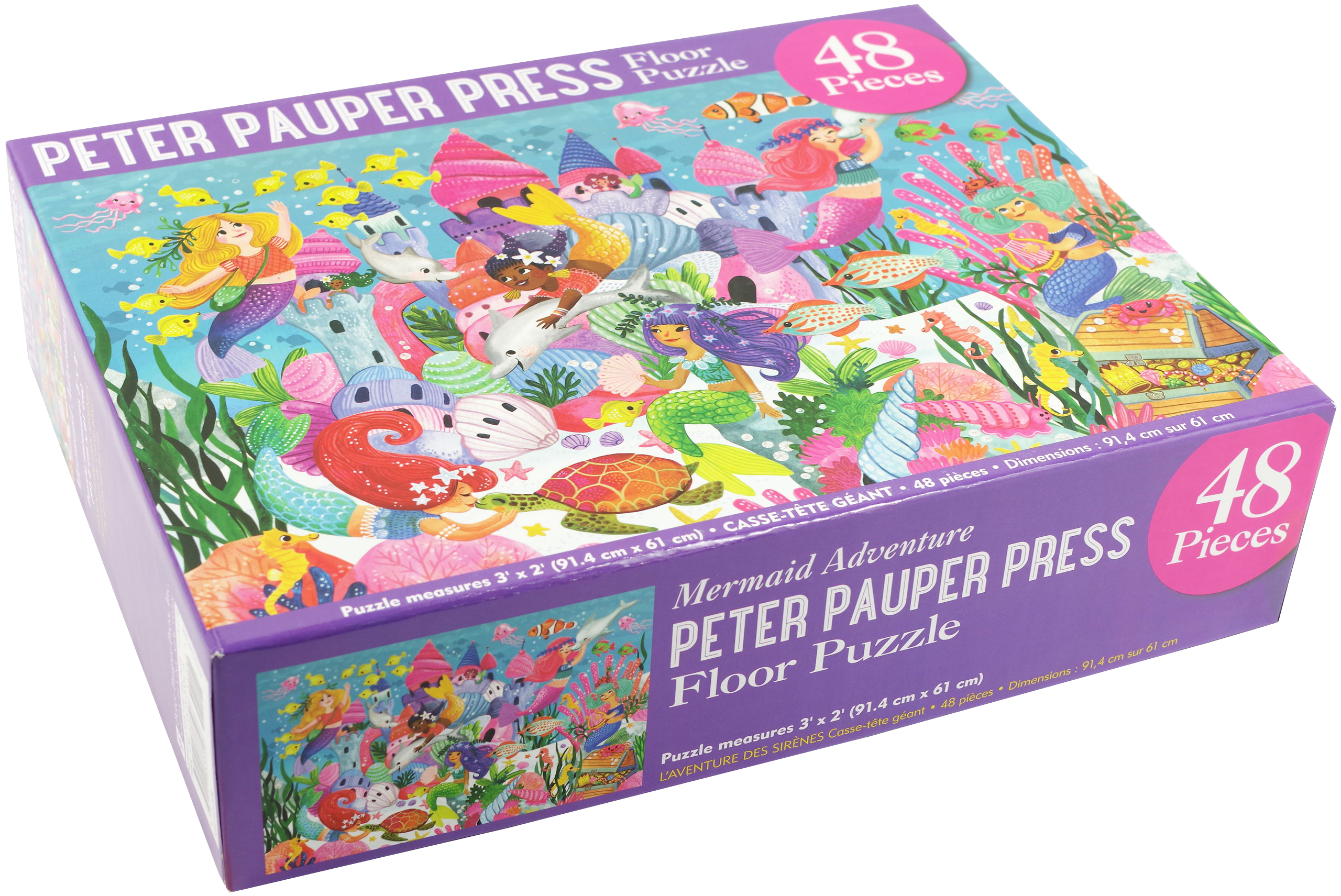 Mermaid Adventure Kids' Floor Puzzle