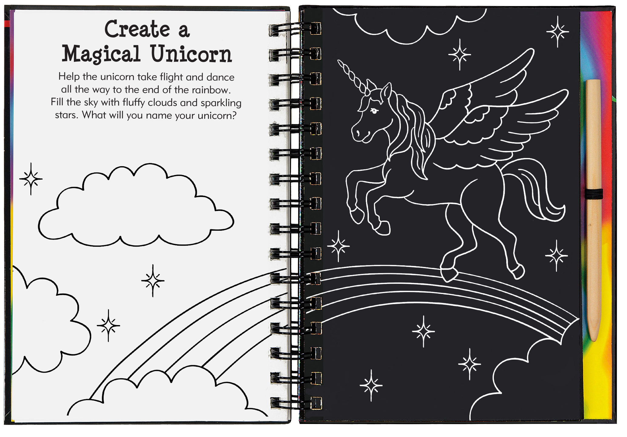 Sparkle Scratch and Sketch