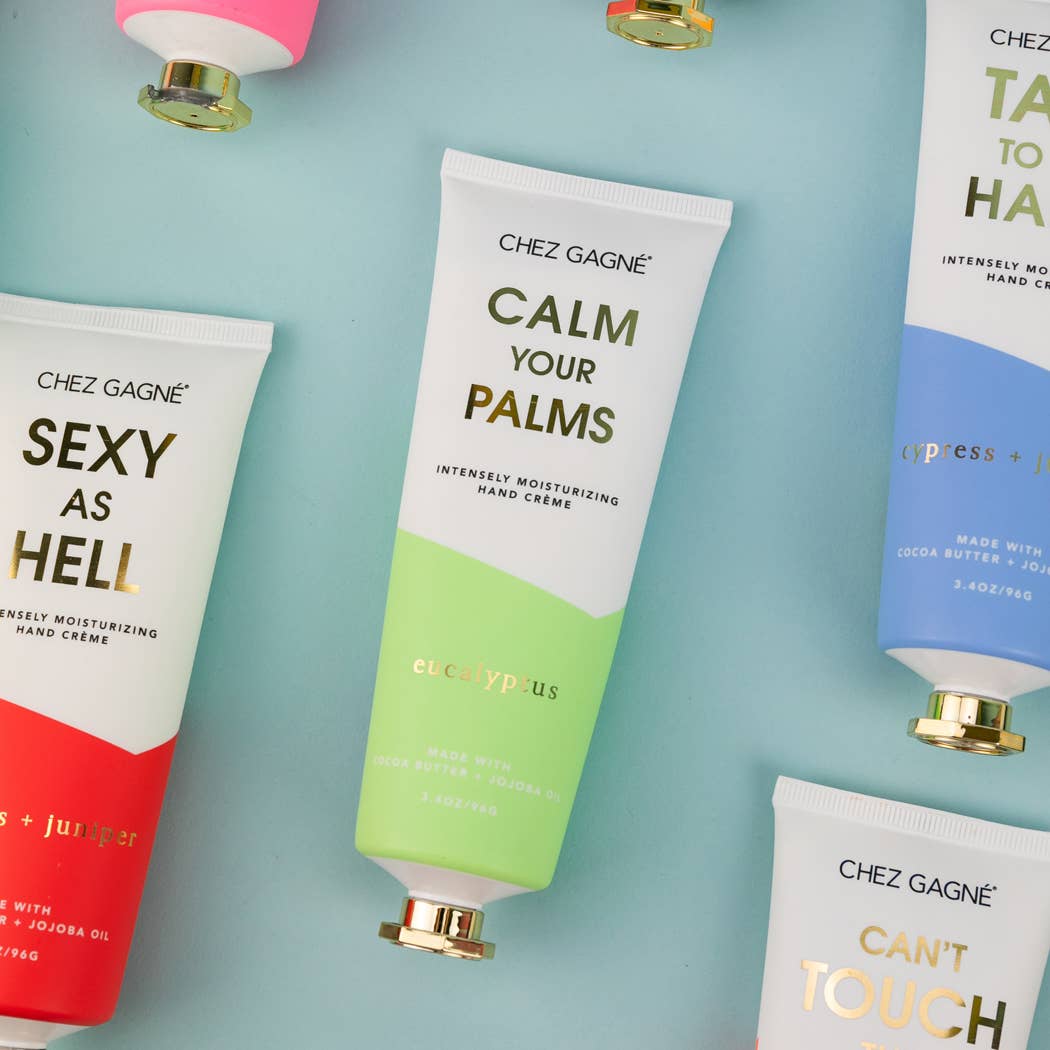 Calm Your Palms - Eucalyptus - Clean + Vegan Hand Crème - 3.4oz