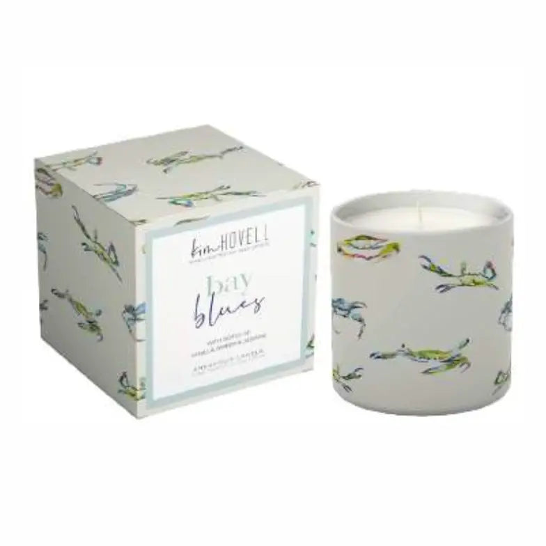 Bay Blues 8oz Candle - Kim Hovell Collection