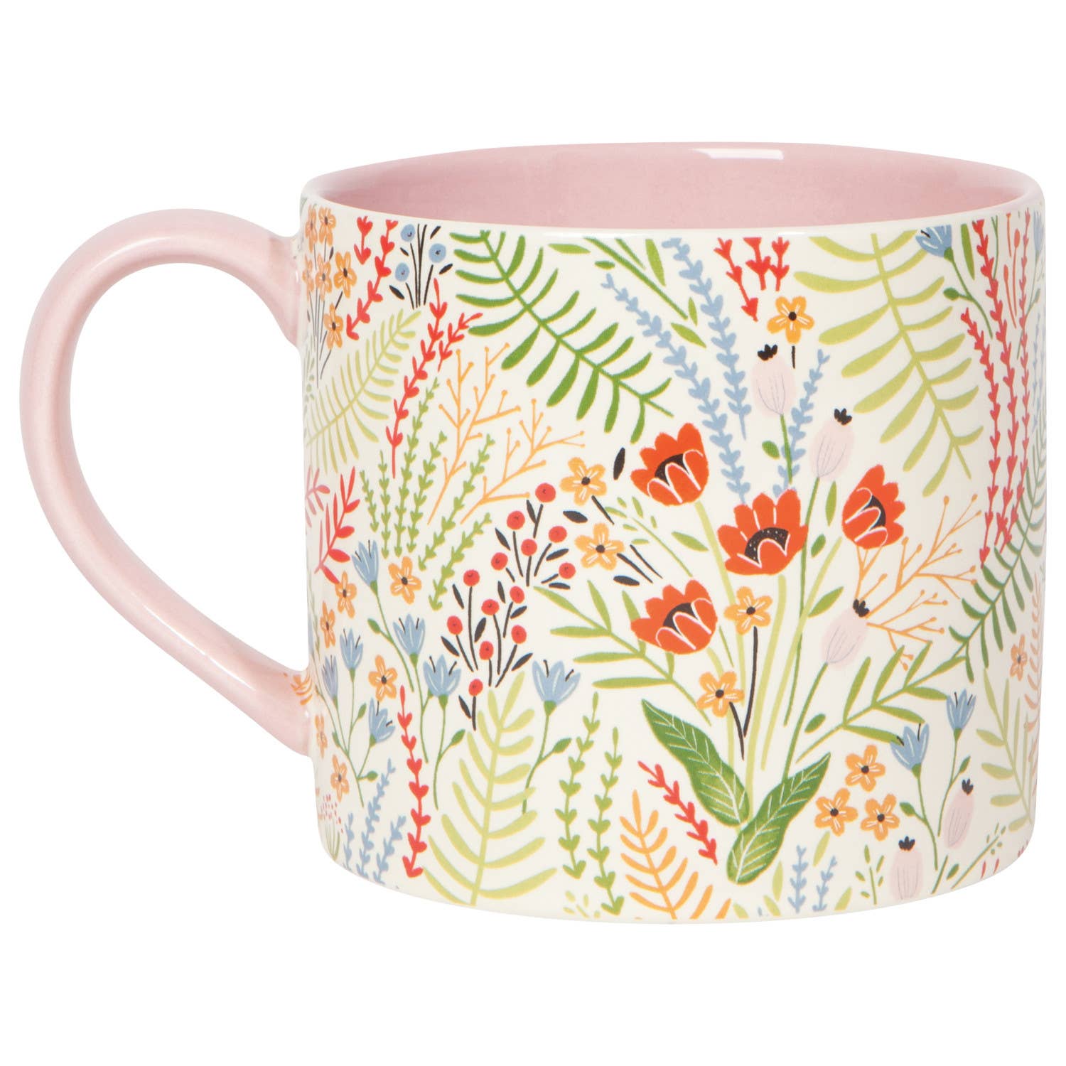 Bouquet Mug in a Box: Multi-Colored