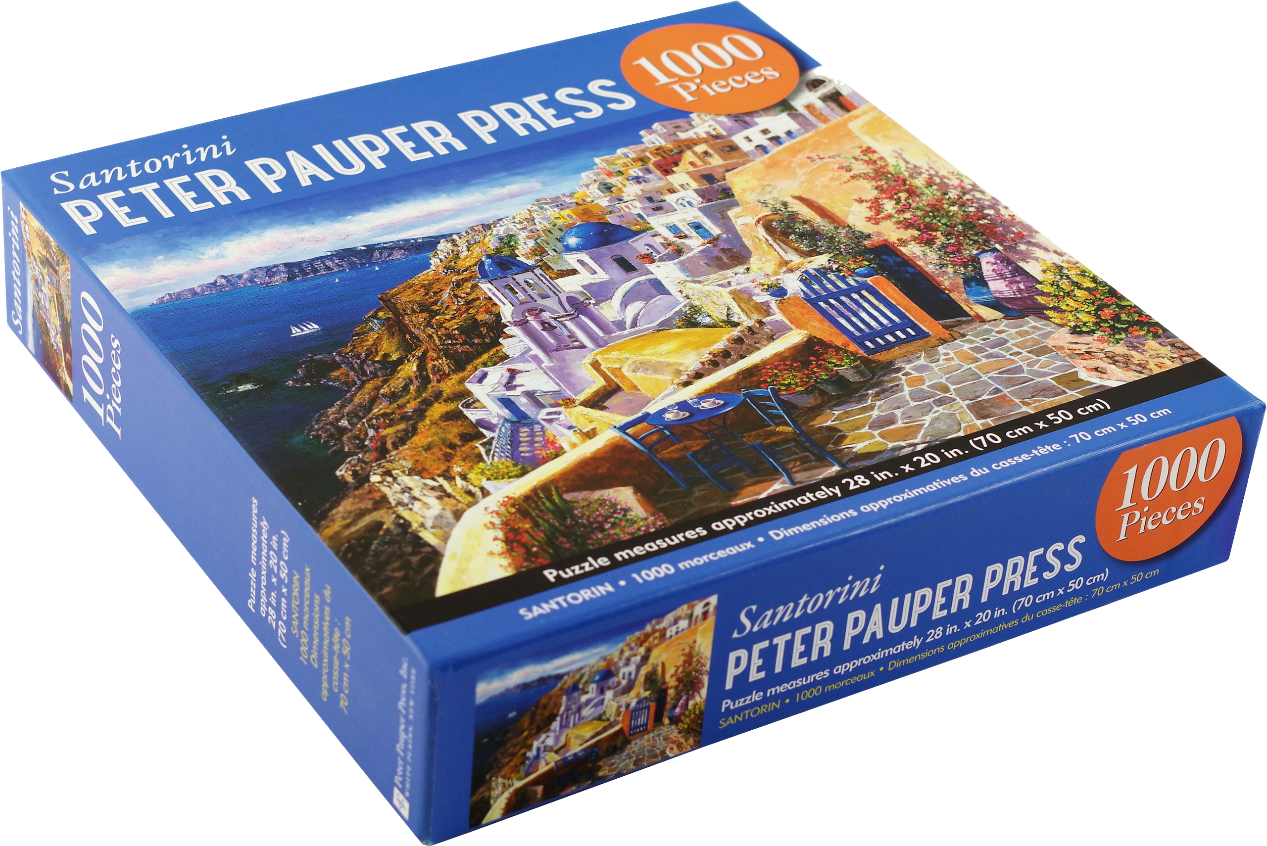 Santorini 1000 Piece Jigsaw Puzzle