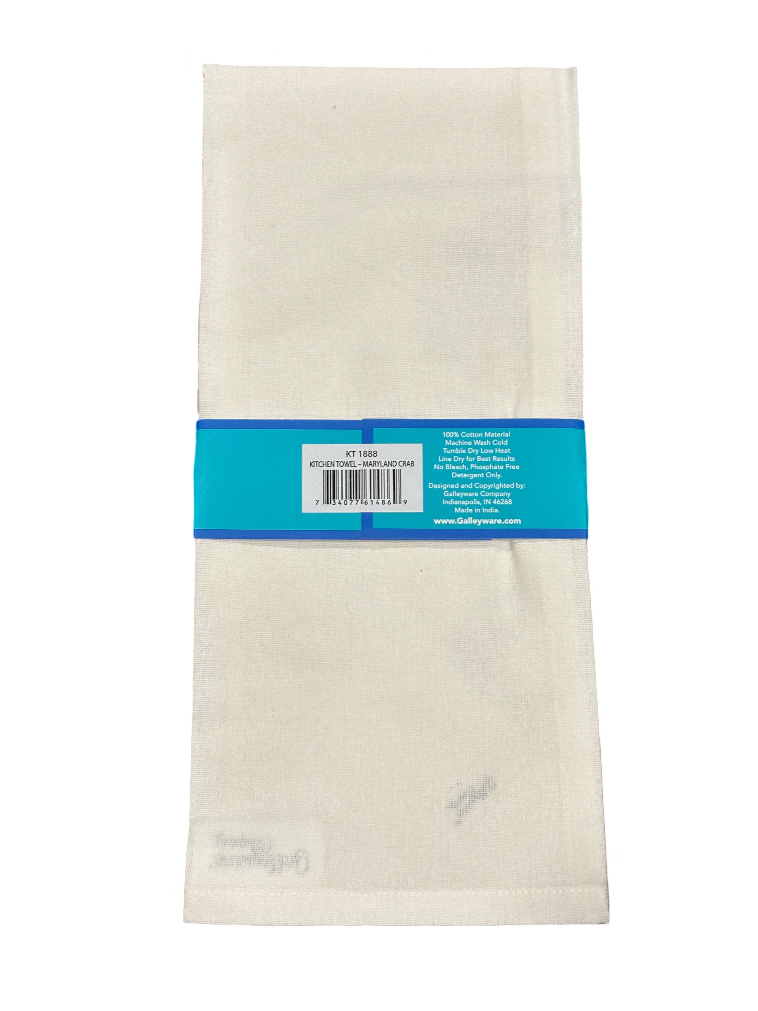 Maryland Crab Tea Towel