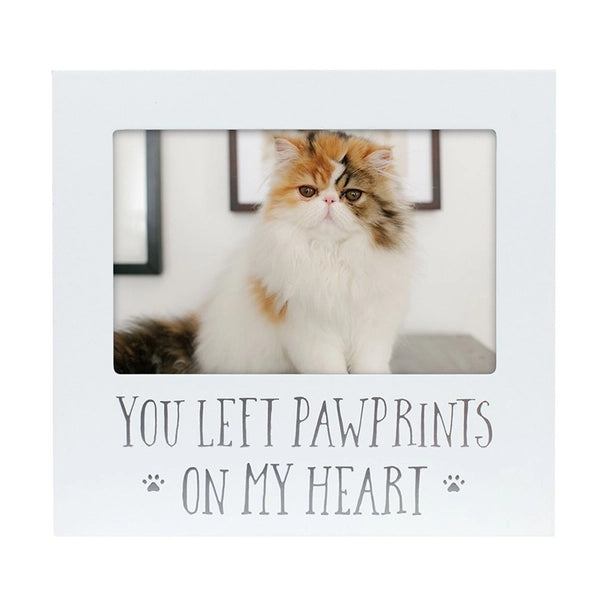 You Left Pawprints on my Heart Frame