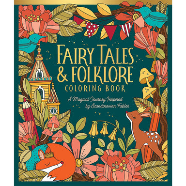 Fairy Tales & Folklore Coloring Book: A Magical Jo