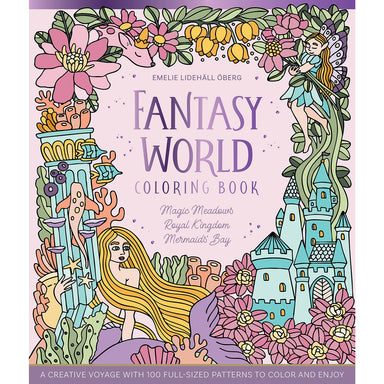 Fantasy World Coloring Book MAGIC MEADOWS - ROYAL