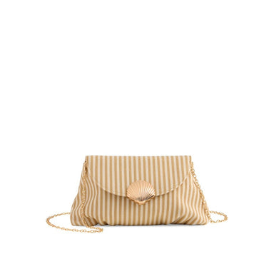 KAIA CLUTCH,BEIGE