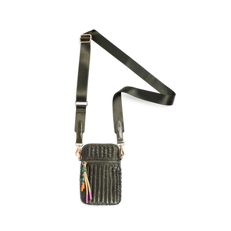 LOGAN PHONE HOLDER, OLIVE