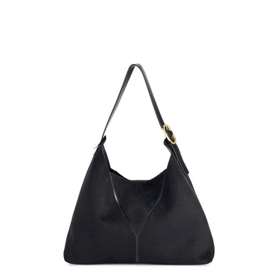 AVA HOBO,BLACK