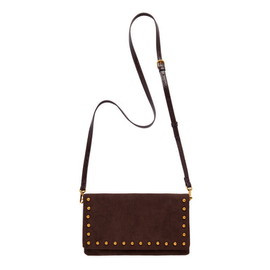 LENNON CROSS-BODY/WRISTLET,CHOCOLATE