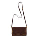 LENNON CROSS-BODY/WRISTLET,CHOCOLATE
