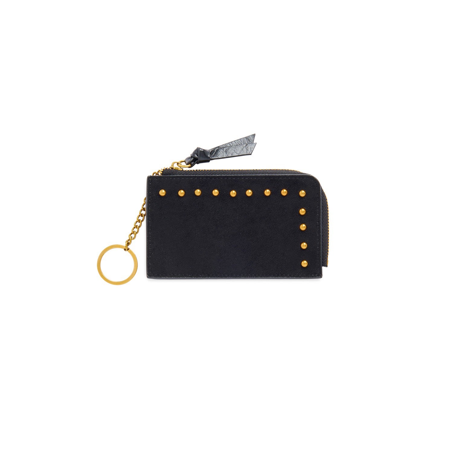 LENNON CARD CASE/KEY RING,BLACK