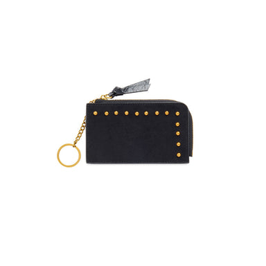 LENNON CARD CASE/KEY RING,BLACK
