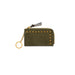 LENNON CARD CASE/KEY RING,OLIVE