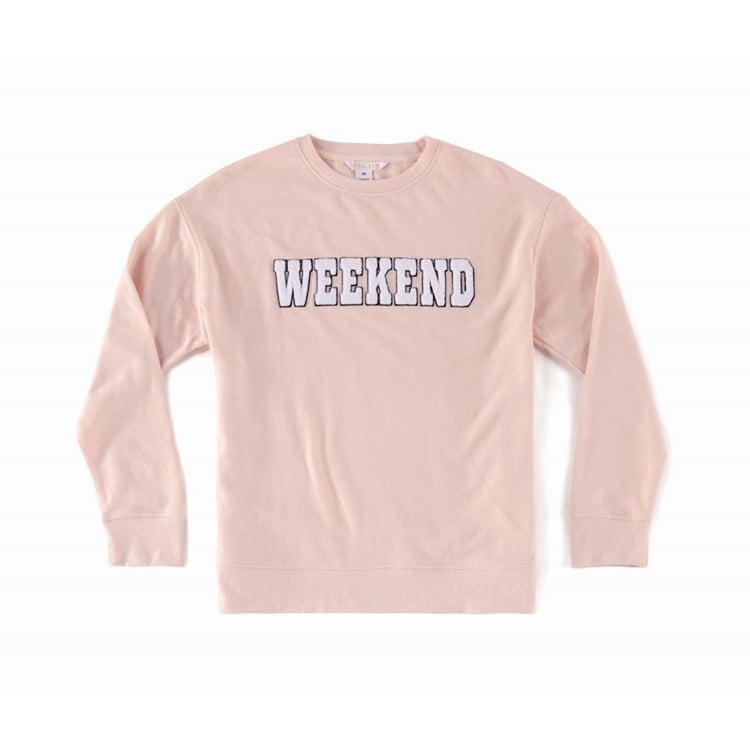 ASSORTED SET OF 6 WEEKEND SWEATSHIRTS,BLUSH