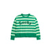 ASST/7 STRIPED "LUCKY" RELAXED SWEATSHIRTS,GREEN
