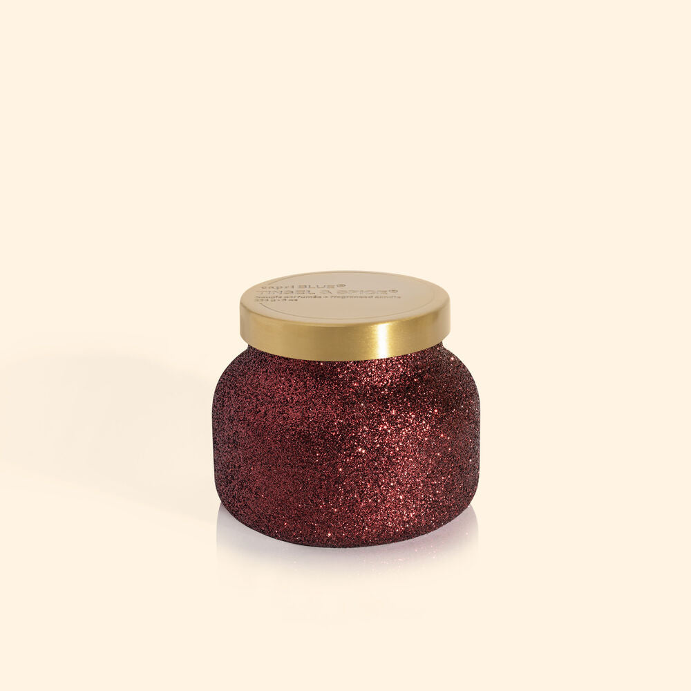  Scented Candle, 17 oz Glitter Jar Candle, Glam Home Decor