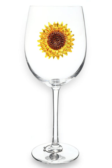 Sunflower Jeweled Glassware