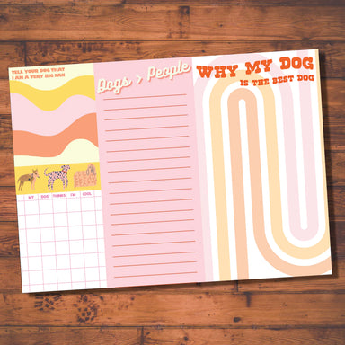 Dog Lover's Notepad Set