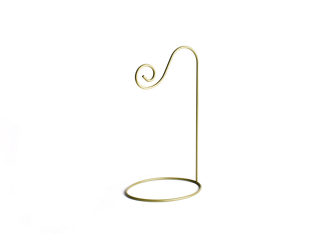 Gold Swirl Ornament Stand