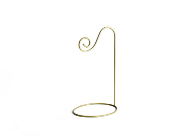 Gold Swirl Ornament Stand