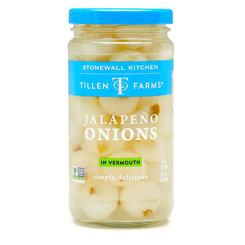 Jalapeno Onions in Vermouth