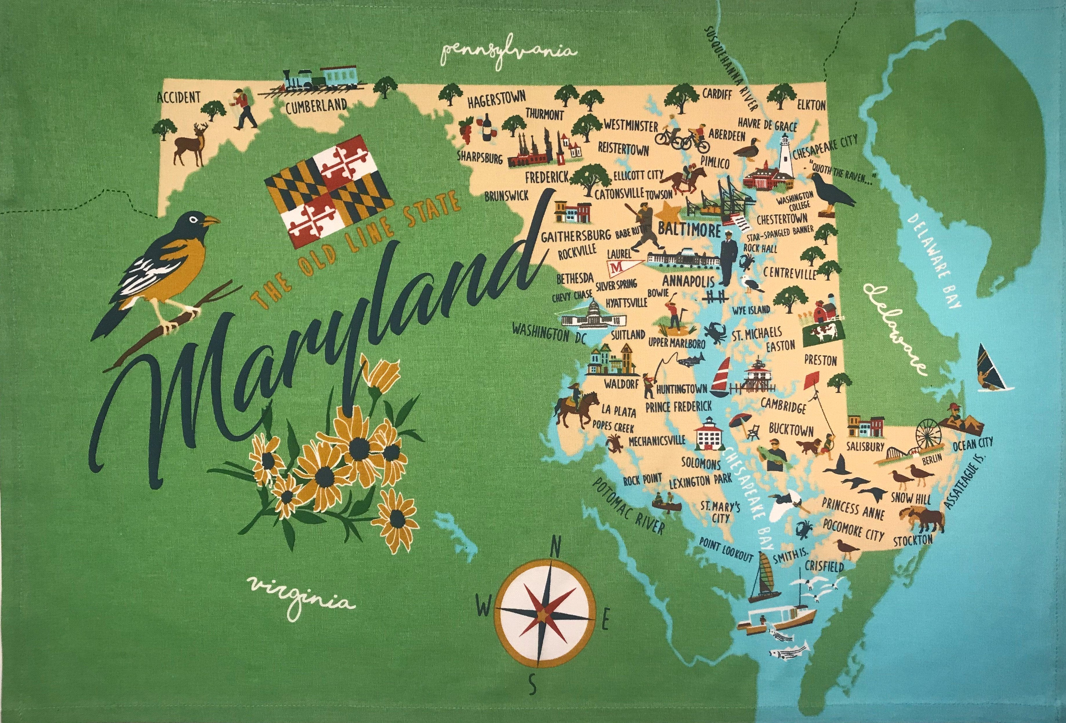 Maryland - Kitchen Towel