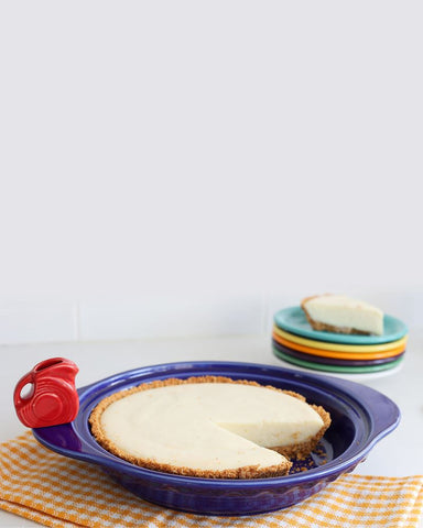 Nora Fleming Fiesta Pie Plate with Mini 
