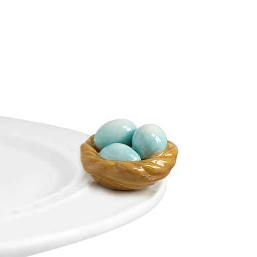 Nora Fleming Mini Robin's Egg Blue